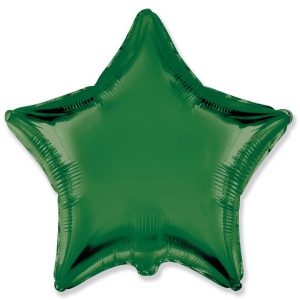 GLOBO FOIL ESTRELLA VERDE 45/70CM