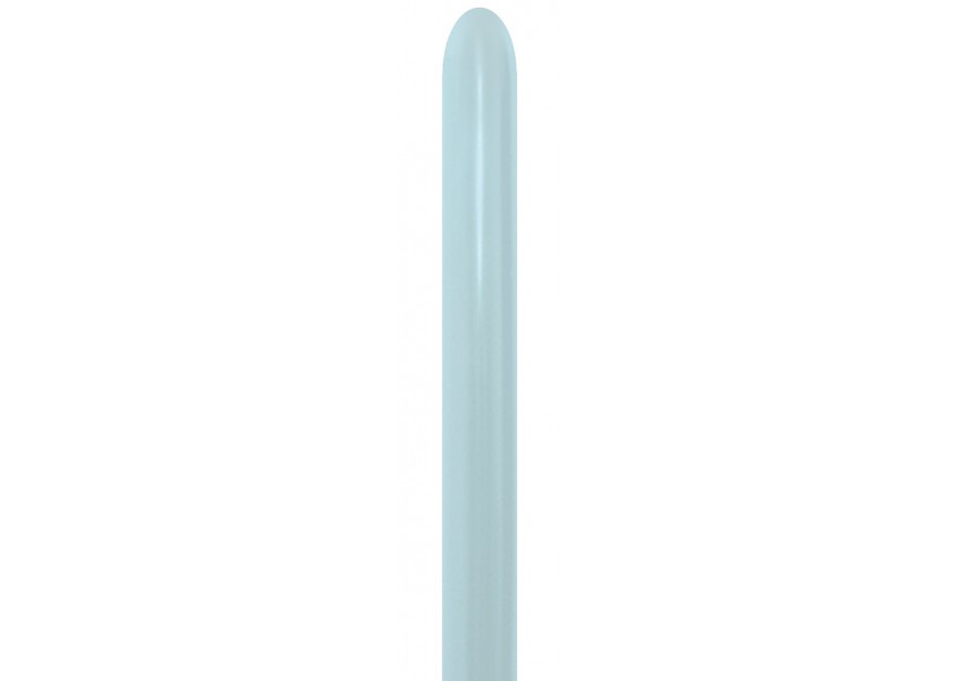 Globo Latex 260 Azul Satin Penguins