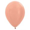 Globo Latex R12 Dorado Rosa Metal Penguins