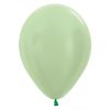 Globo Latex R12 Verde Satin Penguins