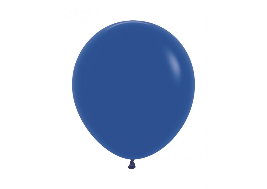 Globo Latex R18 Azul Rey Penguins