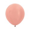 Globo Latex R18 Dorado Rosa Metal Penguins