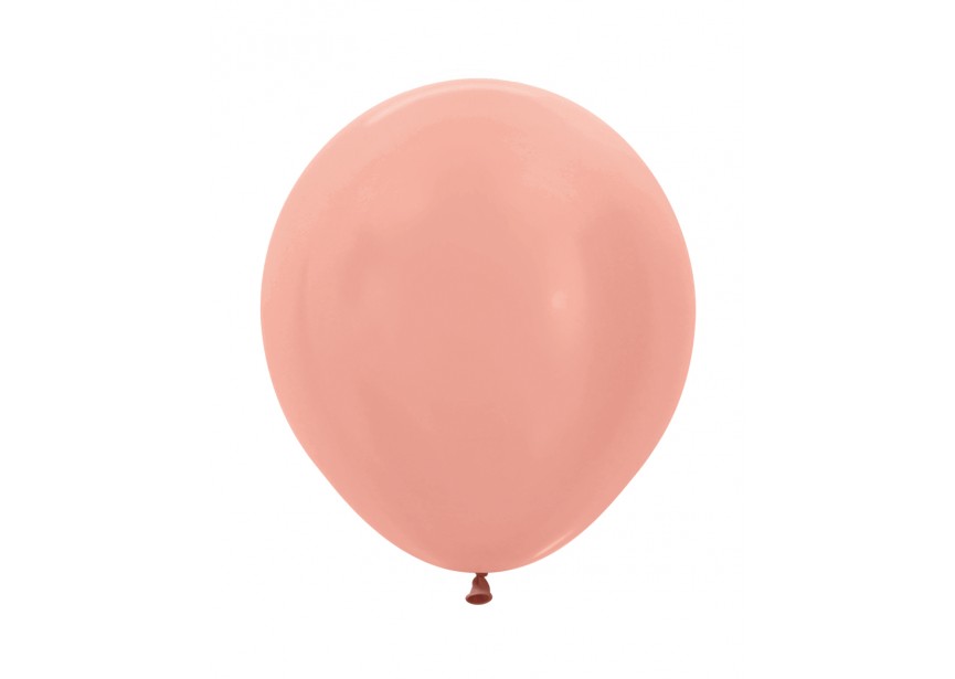 Globo Latex R18 Dorado Rosa Metal Penguins