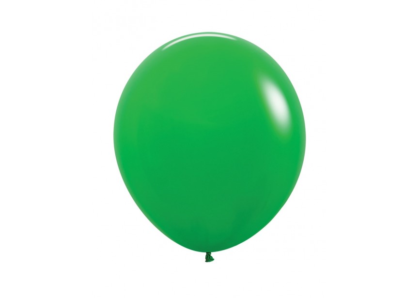Globo Latex R18 Verde Trébol Penguins
