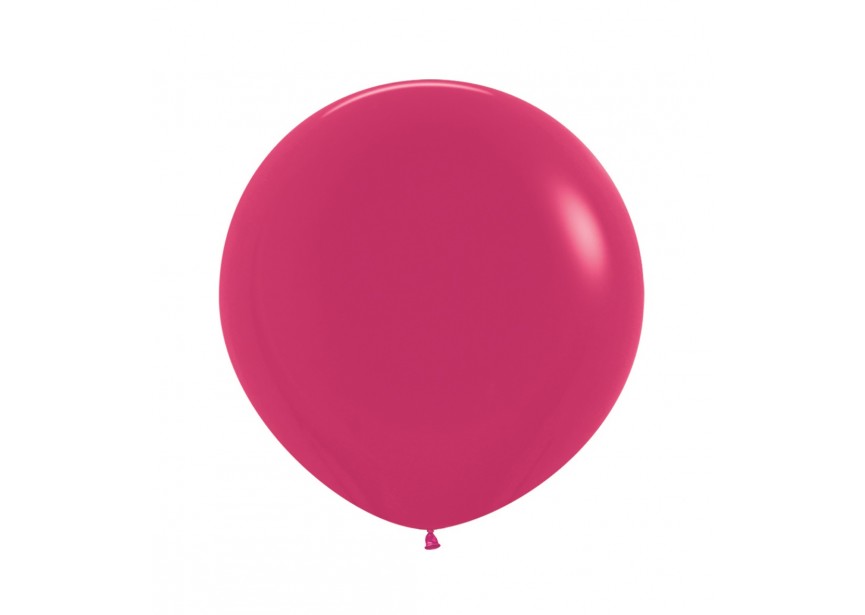 Globo Latex R24 Frambuesa Penguins