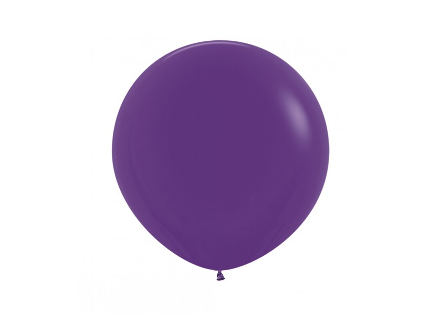 Globo Latex R24 Violeta Penguins