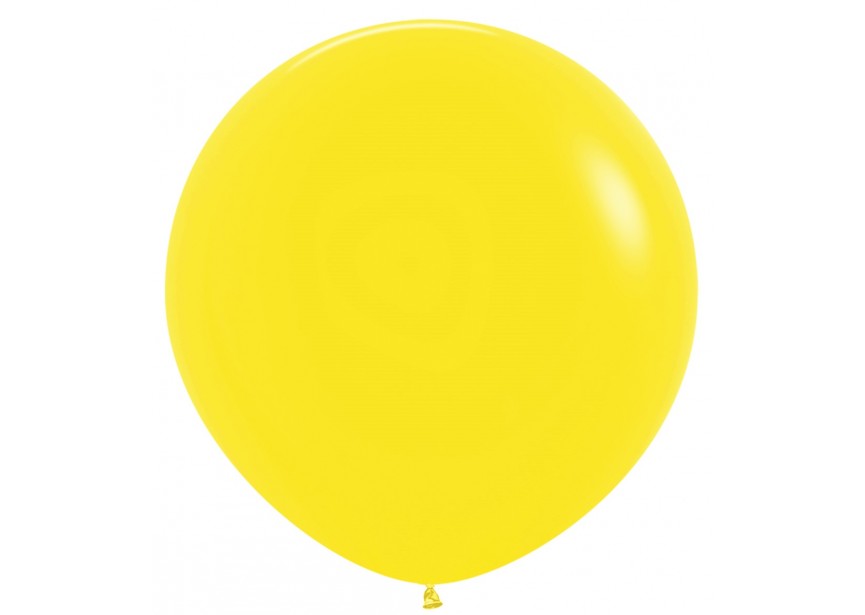 Globo Latex R36 Amarillo Penguins