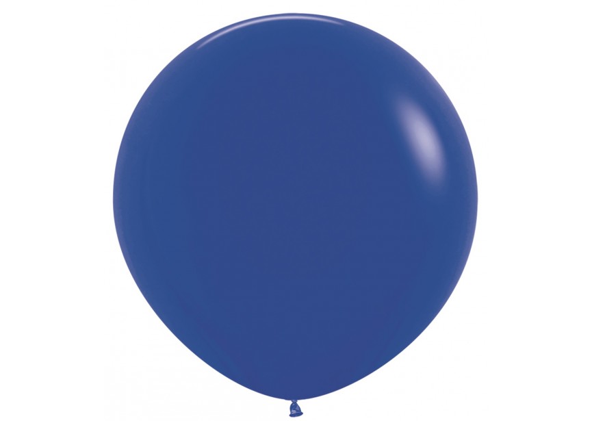Globo Latex R36 Azul Rey Penguins