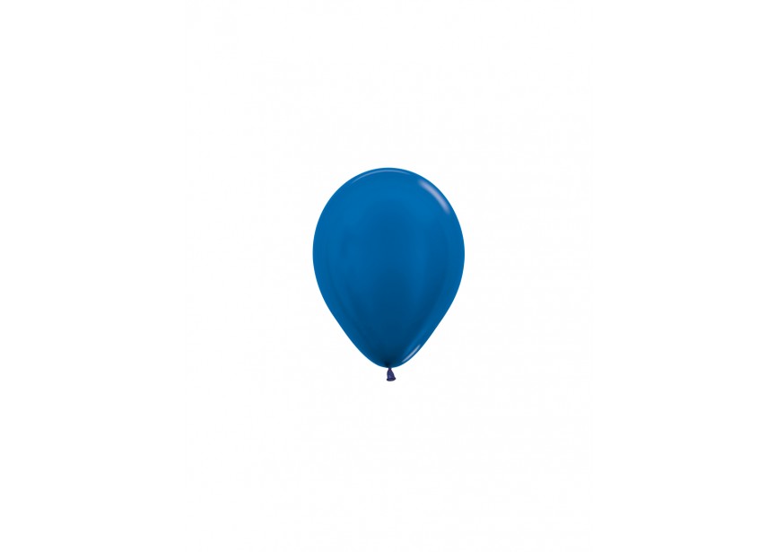 Globo Latex R5 Azul Metal Penguins