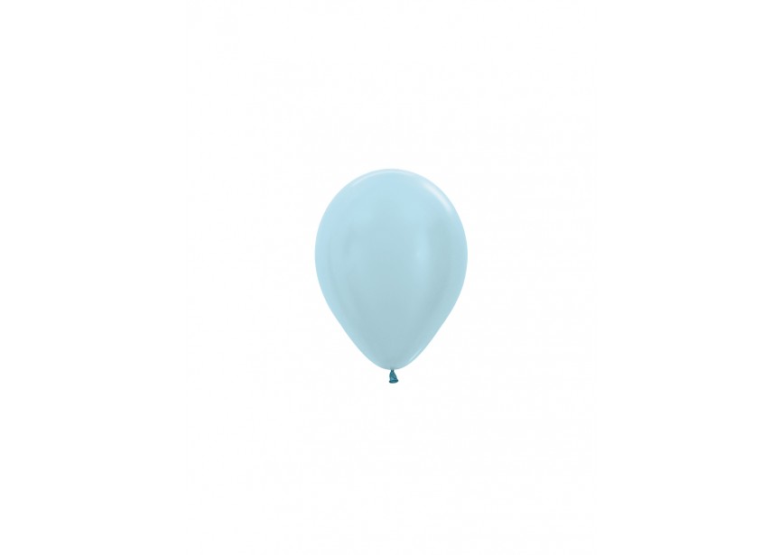 Globo Latex R5 Azul Satin Penguins