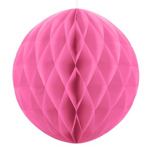 Bola nido de abeja 10/20/30cm Rosa