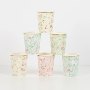 VASOS LADUREE PARIS FLORAL