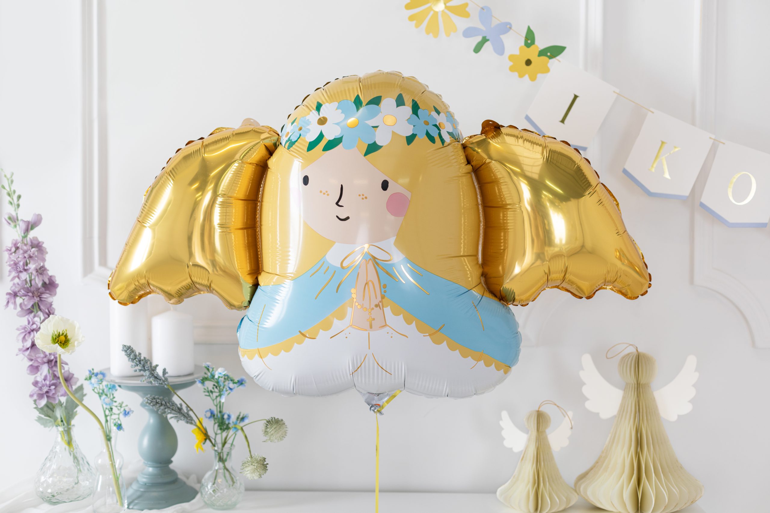 Globo foil angel Penguins (3)