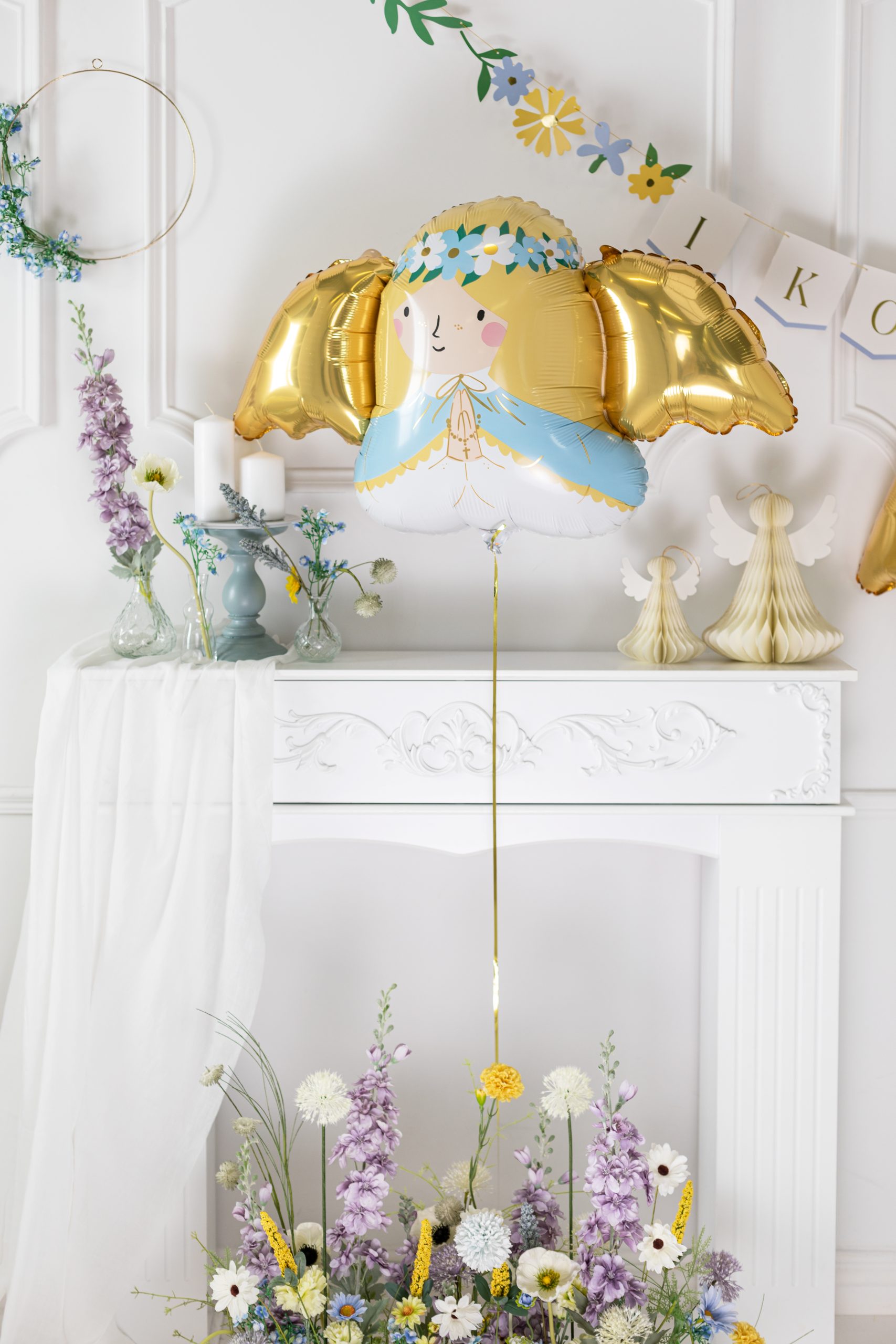 Globo foil angel Penguins (6)