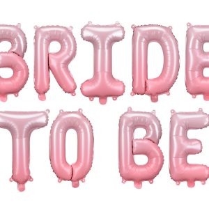 GLOBO FOIL BRIDE TO BE ROSA