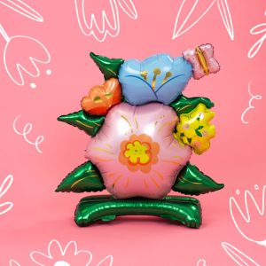 GLOBO FOIL CONJUNTO FLORAL