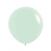 Globo Latex R24 Verde Pastel Mate Penguins