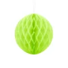 Bola de nido de abeja verde manzana