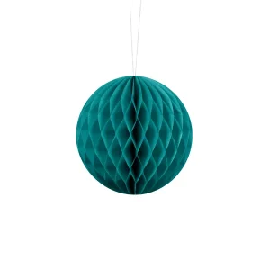 Bola nido de abeja 10/20/30cm color  azul verdoso