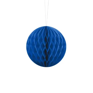Bola nido de abeja 10/20/30cm color  azul