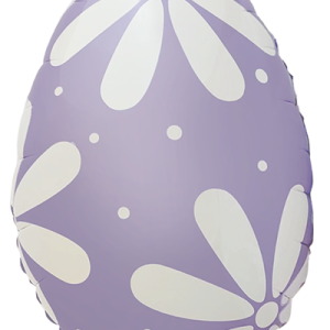 Globo Huevo de Pascua color Lila Pastel