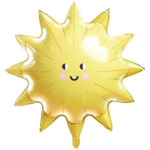 GLOBO FORMA DE SOL CON SONRISA